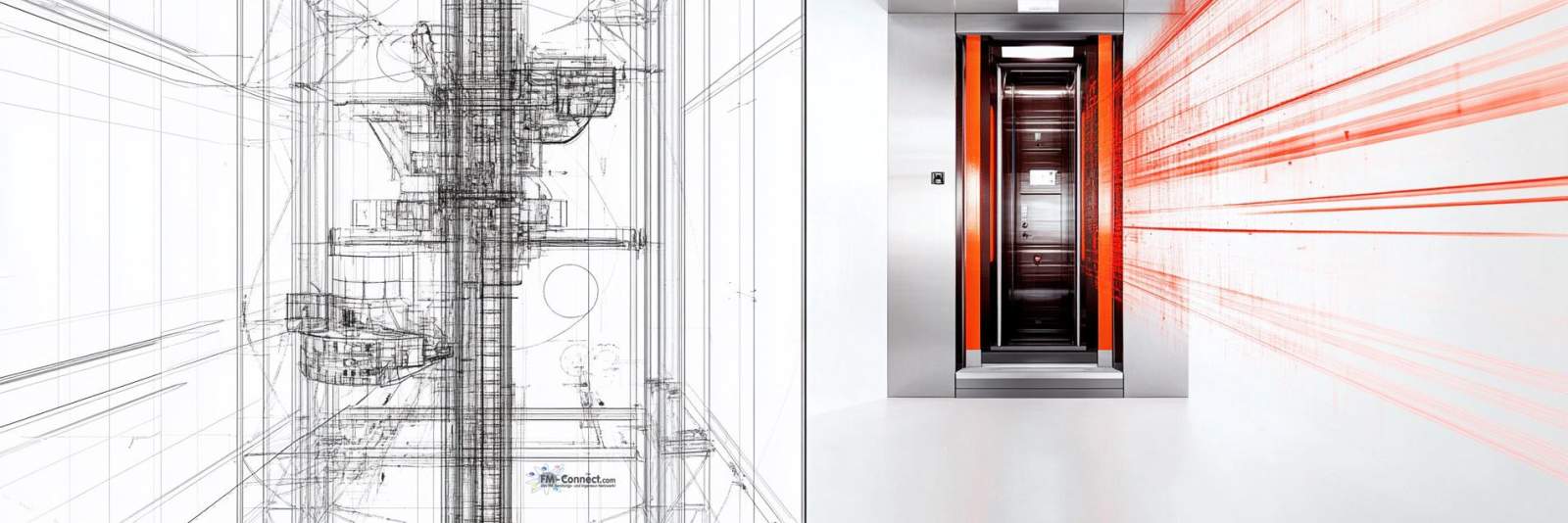 Risikofaktor Aufzugtür Sicherheit Warnung potenzielle Gefährdung